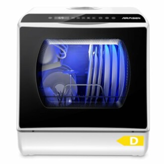 AIRMSEN Mini Table Top Dishwasher