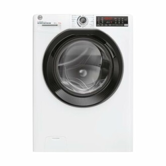 Front load washing machine with digital display