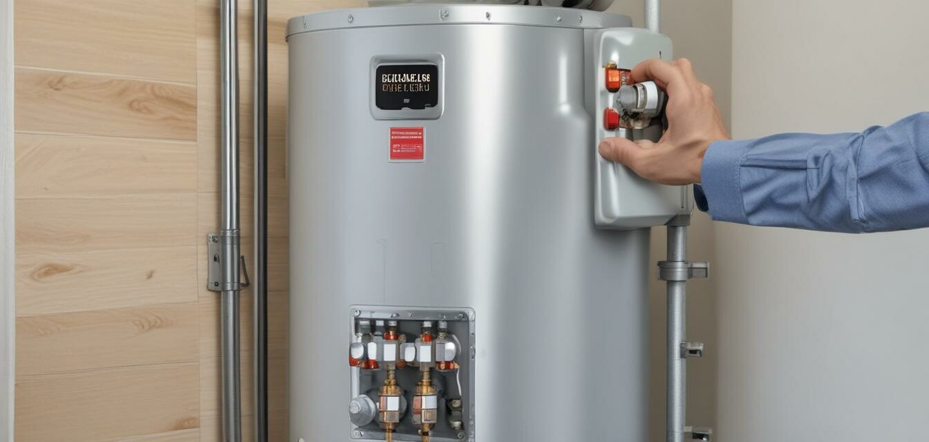 Water heater installation